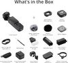 DJI Osmo Pocket 4 Creator Combo - 1" CMOS 4K 3-Axis Rotatable Touchscreen Gimbal Camera with DJI Mic 3 for Moving Moments 