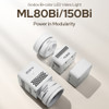 Godox 3x ML80Bi Bi-Color Portable LED Video Three Light Kit (with ML-BA 6600mAh Battery) 