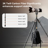 COMAN T1S 1.6m Snap-Open Carbon Fiber Tripod with Bowl Head (Max Load 20kg)