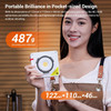 Godox ML100Bi Starter Kit - 120W Bi-Color Portable LED Light with BG02 Battery Grip & Softbox
