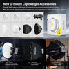 Godox ML100Bi Starter Kit - 120W Bi-Color Portable LED Light with BG02 Battery Grip & Softbox