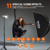 Godox ML150Bi Starter Kit - Bi-Color Portable LED Video Light with AC-DC Power Adapter & Octagon Softbox 