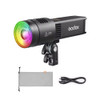 Godox RS100R 2-Light Kit – 100W RGB Portable LED Lights (Built-In Battery) with SP1 Softboxes & Backpack 