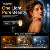 Godox RS100Bi Starter Kit - 100W Bi-Color Portable LED Video Light with Built-In Battery & Diffusion Dome