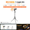 Godox RS100Bi Starter Kit - 100W Bi-Color Portable LED Video Light with Built-In Battery & Diffusion Dome
