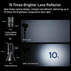 Godox RS60Bi Starter Kit - 60W Bi-Color Portable LED Video Light with Battery & Diffusion Dome