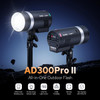  Godox AD300ProII 2-Light Kit - 300Ws Round Head Flashes with Umbrellas & Backpack