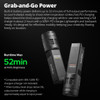 Godox RS100Bi 2-Light Kit - 100W Bi-Color Portable LED Video Light (Built-In Battery) with SP1 Softboxes & Backpack 