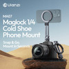 Ulanzi MA07 M084 Maglock Magnetic Cold Shoe Phone Mount with 1/4" Screw 