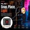  Godox ML40Bi 40W Bi-Color Portable LED Light 2800-6500K (Built-In Battery)