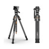 Coman T1SV5 1.75m Snap-Open Carbon Fiber Tripod with Fluid Bowl Head (Max Load 10kg)