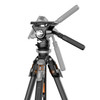 Coman T1SV5 1.75m Snap-Open Carbon Fiber Tripod with Fluid Bowl Head (Max Load 10kg)