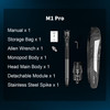 Coman M1 Pro 1.6m Carbon Fiber Quick Release Lightweight Monopod with Leg (Max Load 20kg)
