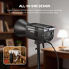 Godox LE200D Litemons 220W Daylight COB AC Power LED Light 5600K (Black)