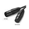 Ugreen 20716 AV130 XLR Male to XLR Female Microphone Extension Audio Cable (15m)