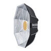 Godox EazyFlow Bty 85S (85cm) Black & Silver Quick Release Foldable Beauty Dish with Grid (Profoto Mount)