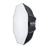Godox EazyFlow Bty 85S (85cm) Black & Silver Quick Release Foldable Beauty Dish with Grid (Profoto Mount)