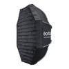 Godox EazyFlow Bty 85S (85cm) Black & Silver Quick Release Foldable Beauty Dish with Grid (Broncolor Mount)