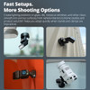 Godox ES01 Electric Suction Holder with Magnetic Cold Shoe Mount & 1/4" Screw