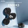 Godox ES01 K3 Triple Electric Suction Holder Kit with Magnetic Cold Shoe Mount & 1/4" Spigot Adapter 