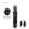 E-Image 6 x QS15 3.36m Quick Stack Air-Cushioned Light Stand, 8kg Payload