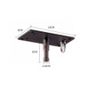 Fotolux T-6 Ceiling / Wall Mount T-bracket Holder with 5/8" Spigot 