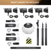 Godox 3 x LE200Bi 220W Bi-Color COB LED Light Kit - Black Version