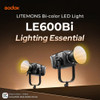 Godox 3 x LE600Bi 610W Bi-Color COB LED Light Kit - Black Version
