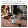 PHOTOOLEX BB Pro Charger & Power Bank for Fujifilm NP-W235