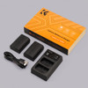 K&F Concept KF28.0021 LP-E6NH  Battery and Dual Charger Kit for Canon