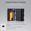 K&F Concept KF28.0021 LP-E6NH  Battery and Dual Charger Kit for Canon