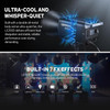 Godox 2 x LE200D 220W Daylight COB LED Light Kit - Black Version