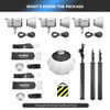 Godox 3 x LE200D 220W Daylight COB LED Light Kit - White Version