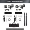 Godox 2 x SK400III-V 400Ws Professional Studio Flash Kit