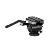 Leofoto LVM-324C+BV-10L Carbon Fiber 4-section Flip Lock Video Tripod with Fluid Head &  Leveling Base - 75mm Bowl
