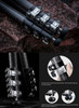 Leofoto LVM-324C+BV-10L Carbon Fiber 4-section Flip Lock Video Tripod with Fluid Head &  Leveling Base - 75mm Bowl