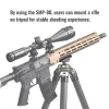 Sunwayfoto SMP-80 80mm M-Lok Arca Swiss Rail Mount Adapter Plate