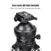 Sunwayfoto XB-70 70mm Low Profile Ball Head for Hunting Tripod