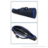 Fotolux LD-75 tripod carry bag exterior and loaded interior views