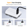 K&F Concept KF28.0033 LP-E6NH 2600mAh 7.2V 18.72Wh USB-C Fast Charging Li-ion Battery 