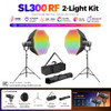 Godox 2 x SL300 RF 330W PaletteLab RGB Full-Color COB LED Light Kit