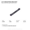 Fotolux LS-16 Dual Camera and Flash Mounting Bracket 210mm