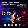 Godox 3 x Litemons LE200R 230W RGB COB LED Light with Studio Softboxes Kit- Black 