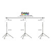 Fotolux SZ-BG06 Heavy-duty S/S Background Support Kit ( 6m Wide x 3.6m High)