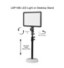 Godox LDP18BiDT 22W Bi-Color LED Video Light Panel on Desktop Stand