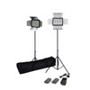 Yongnuo 2x YN-160III 3200-5500K Small 12W Video LED Lighting Kit