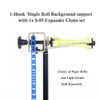 Fotolux BGK1H 1-Hook Studio Background Support  (Light Stand Mount) with Chain & Expand Grip