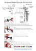 Fotolux BGK2H 2-Hooks Studio Background Support with Chains & Expand Core Grip