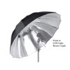 Jinbei UM60BS 150cm (60") Extra Large Umbrella (Black & Silver 16 Rods )