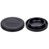 JJC L-R7 Body Cap & Rear Lens Cap for Olympus M4/3